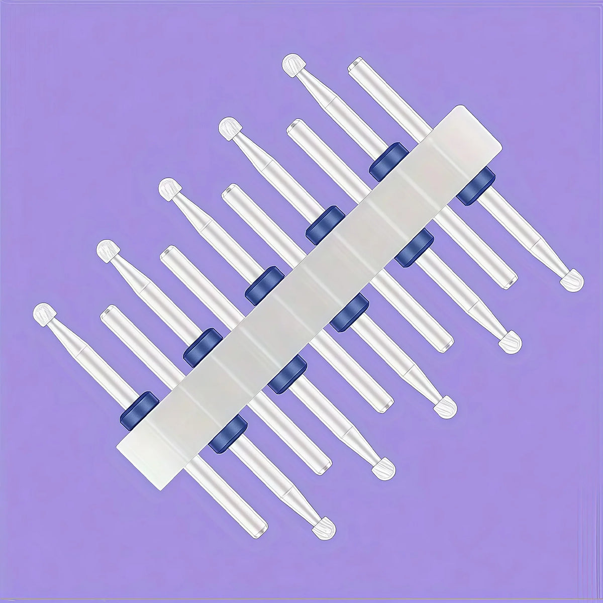 10pcs Ceramic Nail Buffering Heads for Perfect Nail Finish Professional Grade Ceramic Material for Smooth And Shiny Nails