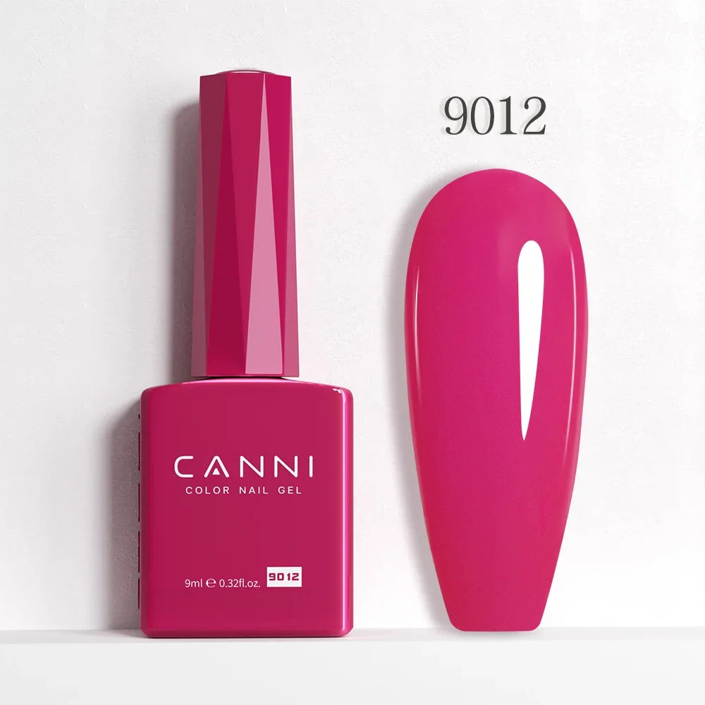 CANNI Christmas Color Gel Polish 9ml Hema Free TPO Free Nail Gel Polish Winter Colors Semi Permanent Gel Super Texture Brush