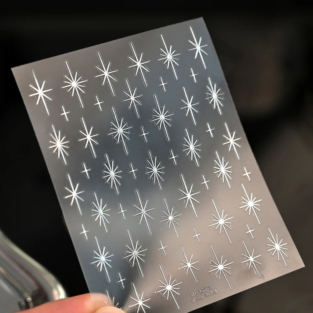Elegant Winter 5D Silver Metal Xmas Tree Snowflake Bow Star Heart Frame Merry Christmas Nail Art Stickers Manicure Decals DIY
