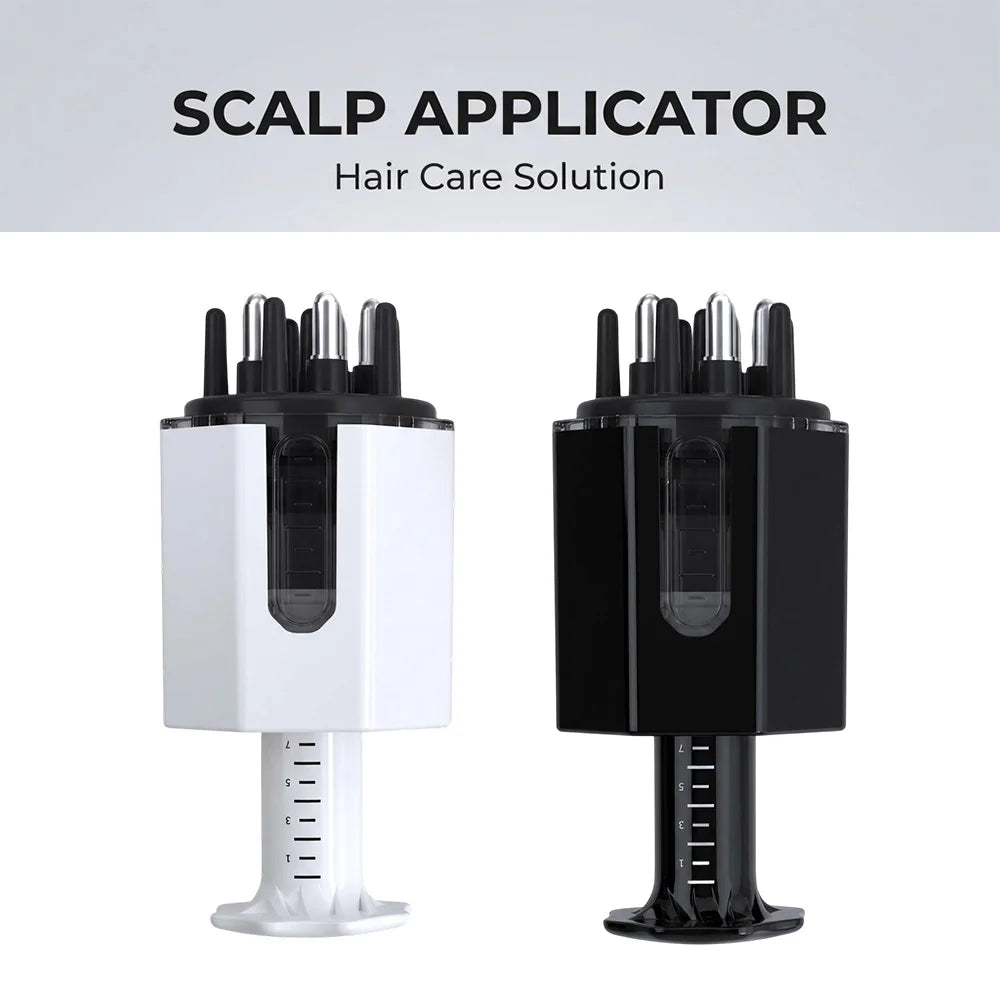Roller Ball Scalp Applicator Comb Minoxidil Essential Oil Liquid Guide Massage Home Salon Hair Care Tool