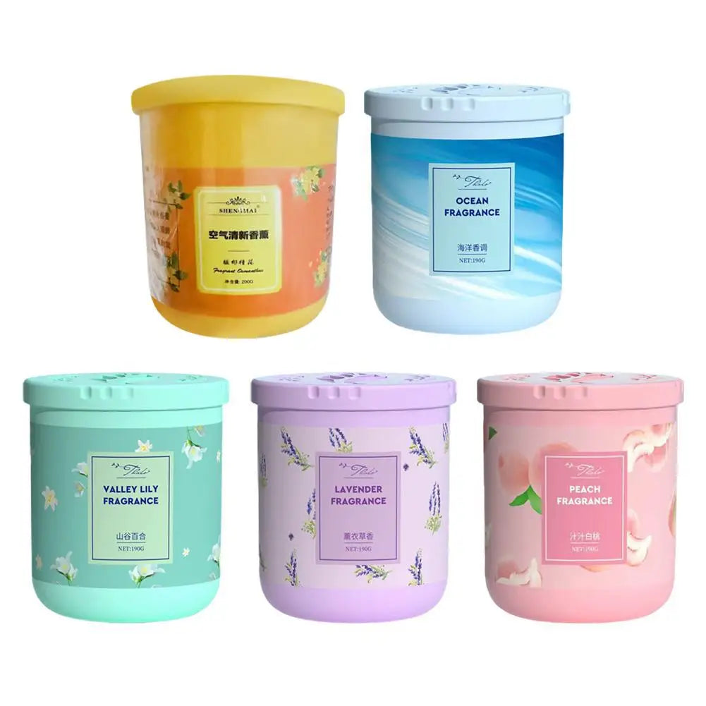 Home air freshener Organic Cans Odor Eliminator Essential Long-Lasting Strong Fragrance For Hotel bedroom toilet wardrobe 190g