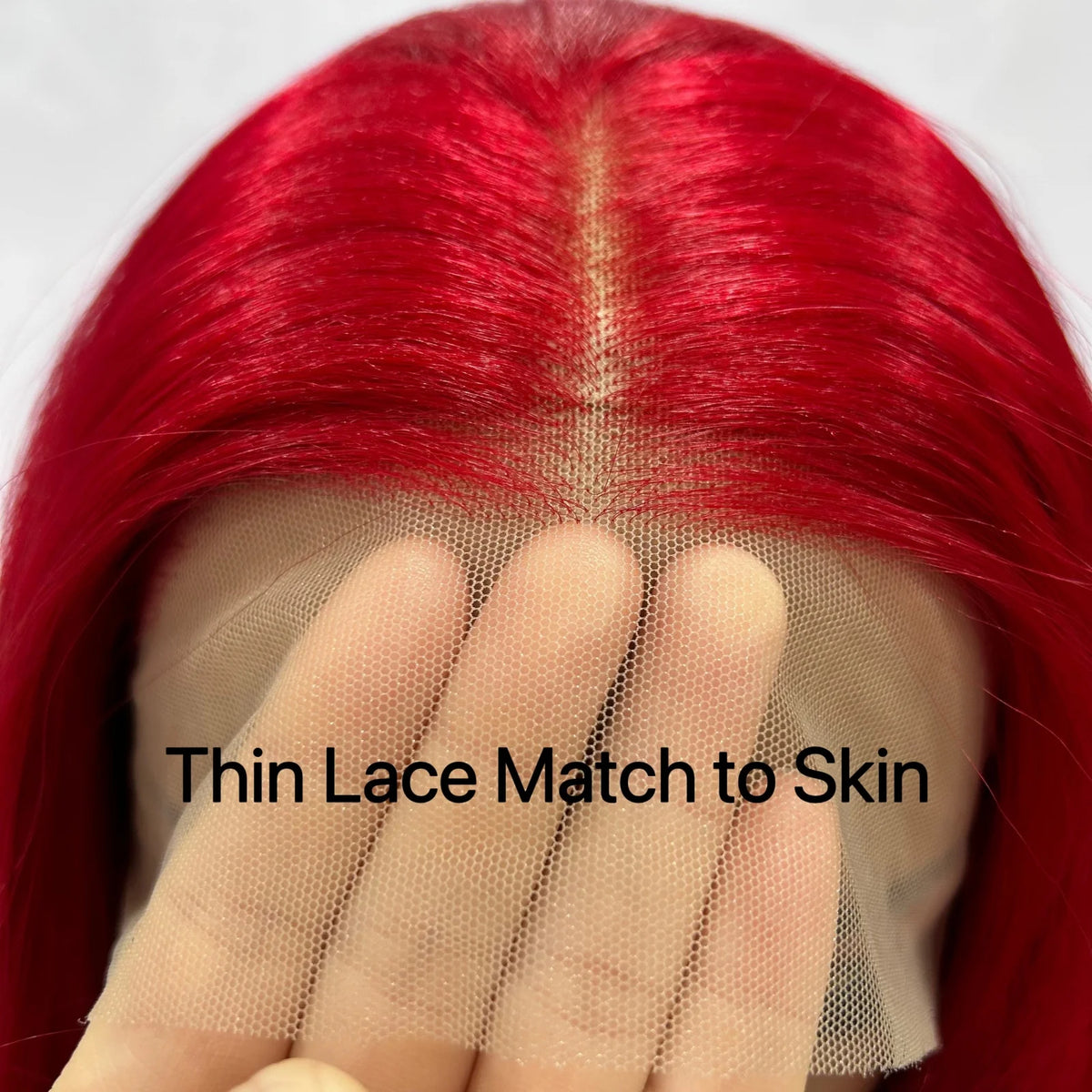 Dark Red Wig Natural Curly Long Wavy Synthetic Middle Part Loose Deep Wave 13X4 Lace Front Wigs for Women Daily Party Cosplay