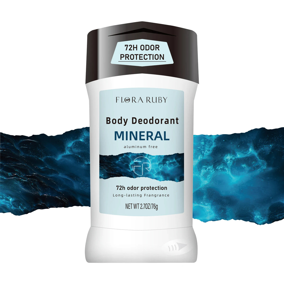 76g Mens Deodorant Refreshing Fragrant Body Care Cream- Long-Lasting Deodorizing,Anti-Sweating, Moisture Control Odor for Armpit