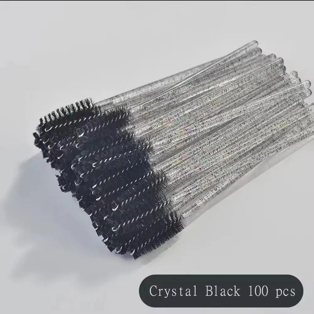100/1000 /2000pcs Disposable Mascara Wands Eyelash Brush Spoolies for Eyebrow Eye Lash Extension Colorful Beauty Tools