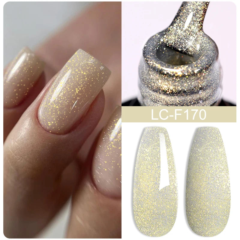 LILYCUTE 7ml Top Coat Function Gel Nail Polish Semi-permanent Soak off Reinforcement Base Gel For Nails Tools Gel Varnish