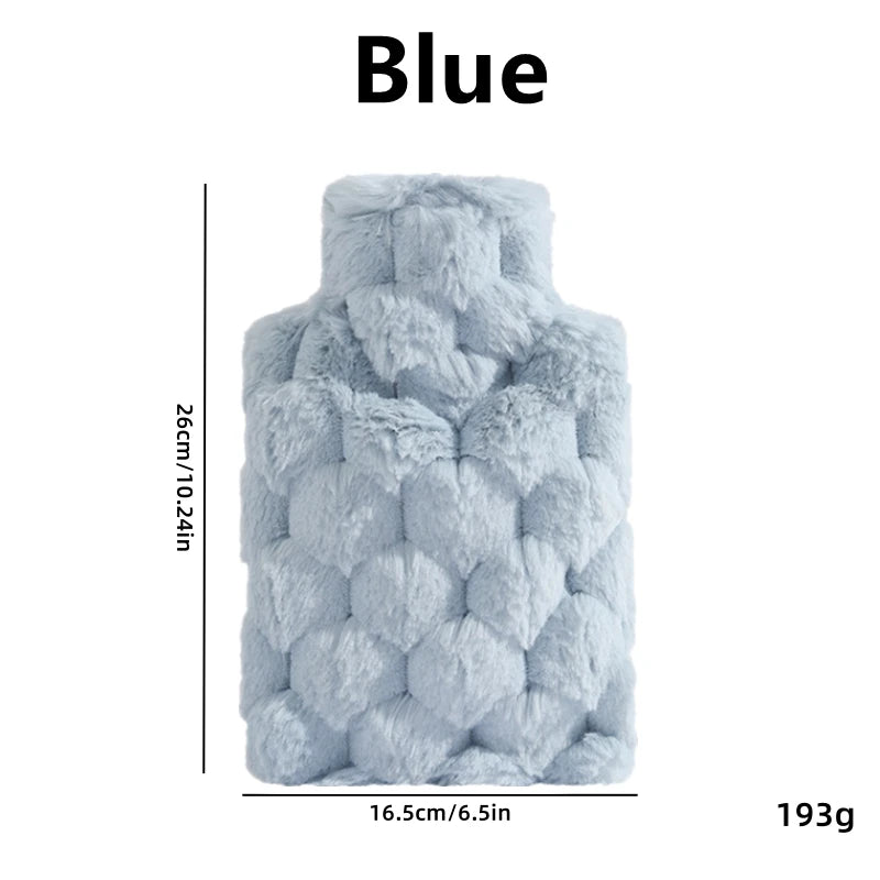 1000/500ML Hot Water Bottles Bag Water-filling Hot-water Bag for Female Warm Belly Hands and Feet Keep Hand Warmer Hot Water Bag