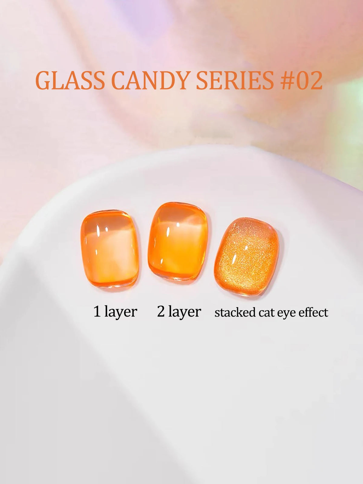 MIANEL 12ML Candy Glass Gel Nail Polish Set Ice-Clear Dopamine Spring Nails Fantasy Nail Art 1-10 Pcs