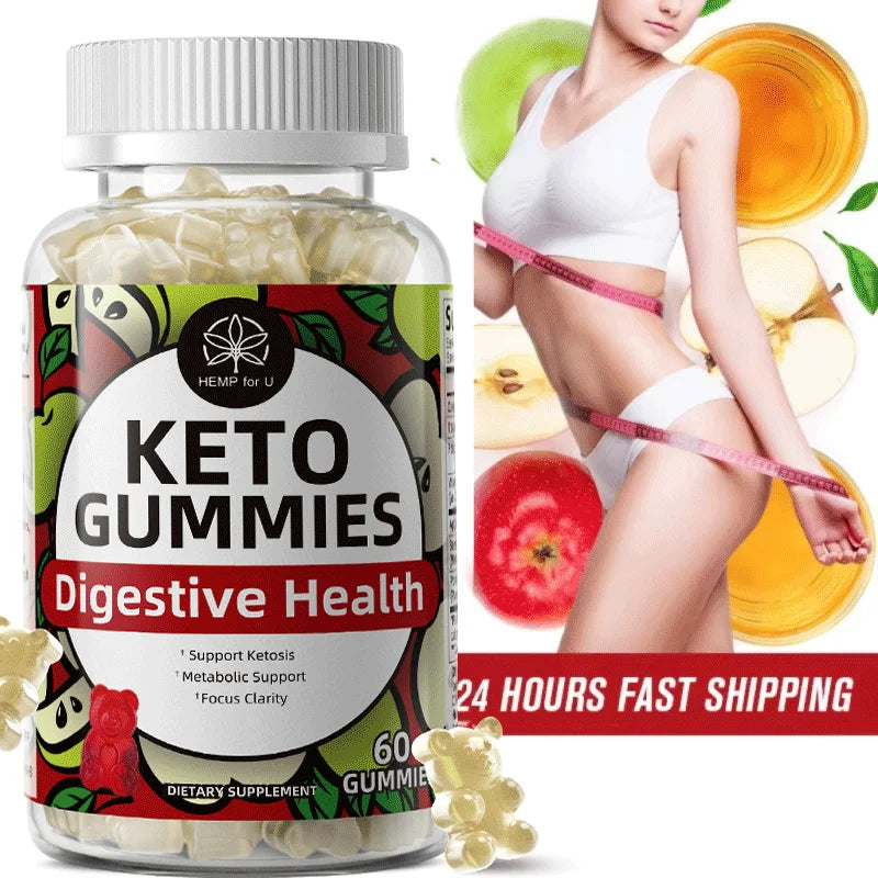 Apple Cider Vinegar Gummies Keto Gummies Maintain Body Shape Weight Management Metabolism and Detoxification Dietary Supplement