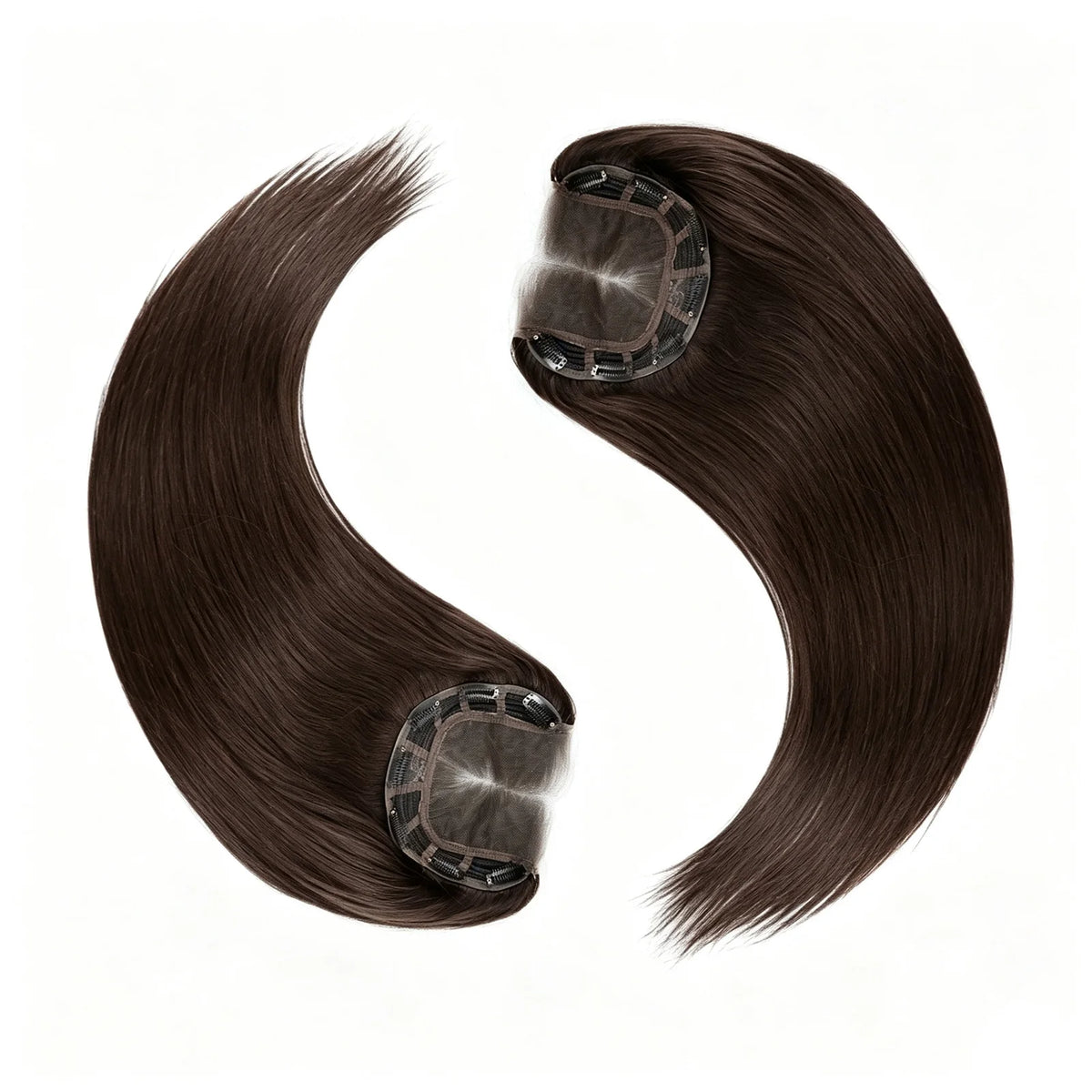 18x20cm Human Hair Topper Closure Straight Remy European Hair Piece HD Lace Topper Breathable Bleached Knots with Baby Hair