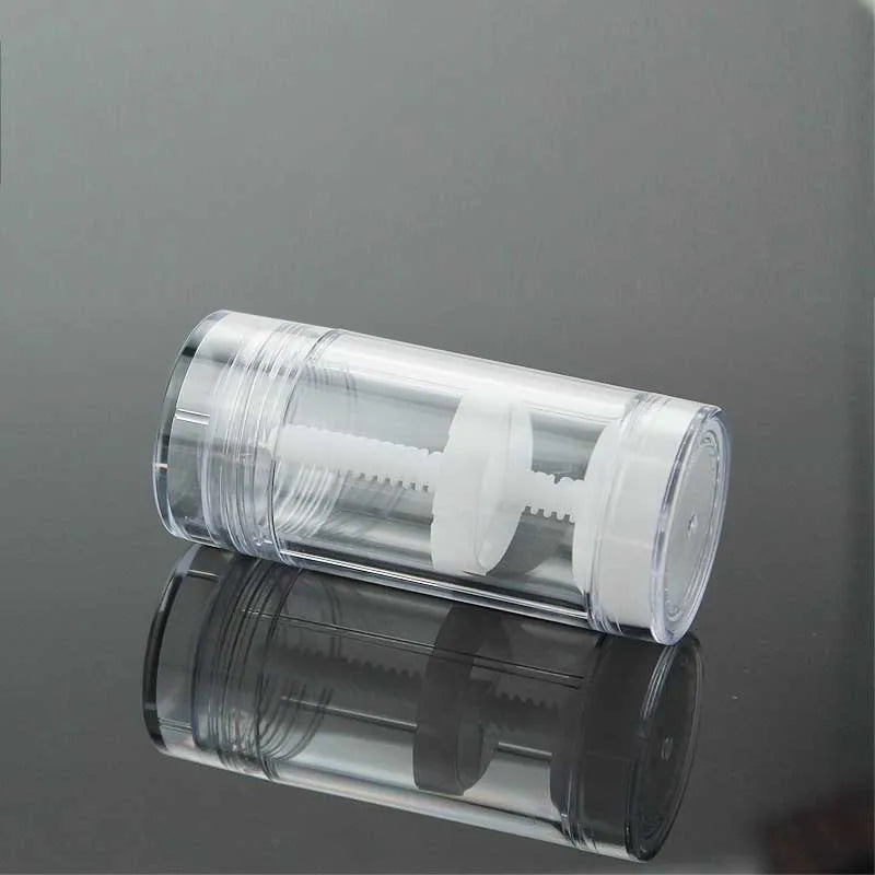 10/20/30Pcs 15ml 30ml 50ml 75ml Round Shape Bottom Filling Stick Deodorant Container Black Travel Twist Up Stick Deodorant Tube