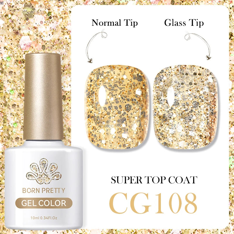 BORN PRETTY 130Colors Nail Gel Polish 10ml Vernis Semi Permanent Nail Art Manicure Soak Off LED UV Gel Nail Polish Nail Supplies