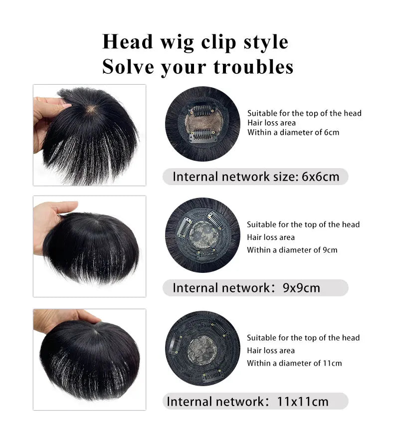 Mens Wig Human Hair Toupee Swiss Lace Pieces Wigs Natural Breathable Thinning Hair Cover-Up Forehead Balding Concealment