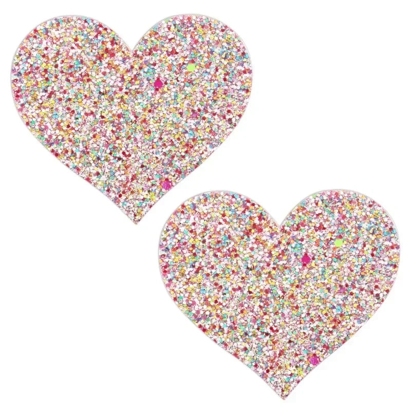 Sexy Nipple Pasties Invisible Disposable Breast Patch Clover Luminous Glitter Breast Lift Tape Chest Stickers Bara Nipple Covers
