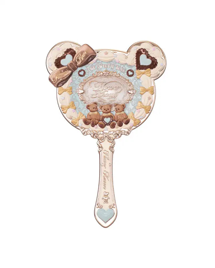 Flower Knows Snow Ballet Hand Mirror Fairytale Portable Makeup Mirror,Cute Collectible Cosmetic Mirror for Purse & Travel