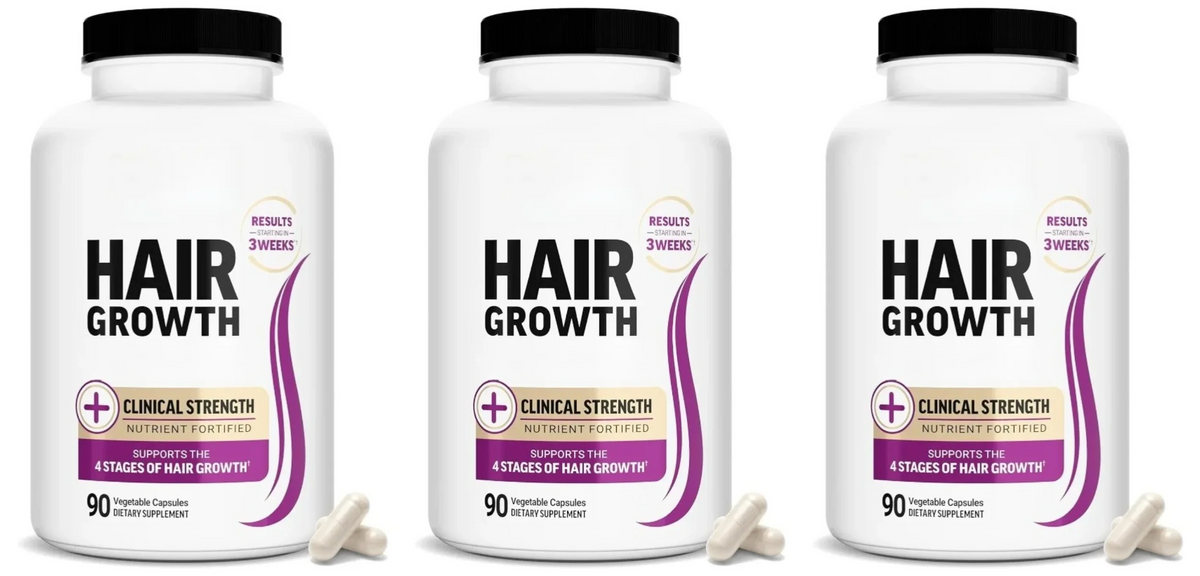 Hair Wellness Multivitamin – with Biotin, Collagen & Botanicals – Supports Healthy Hair – 90 Vegetable Capsules