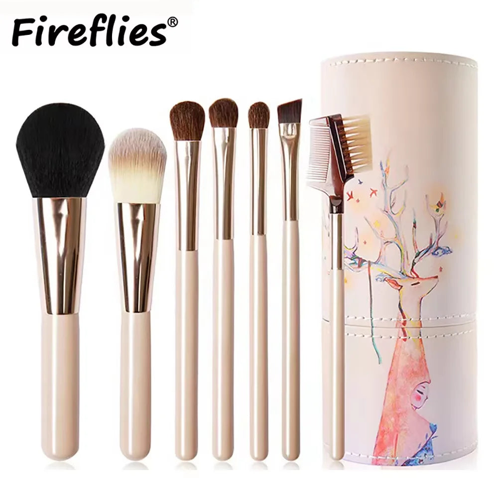 20Pcs Professional Makeup Brushes Set Soft Synthetic Hair Cosmetic Brush for Foundation Eyeshadow Eyebrow Eyeliner Blending Make