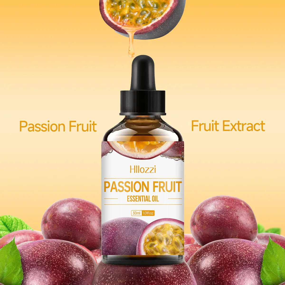 30ml Passion Fruit Essential Oil Skin Brightening, Hydrating, Hair Repair, Aromatherapy Humidifier Soap Multi-purpose Essential