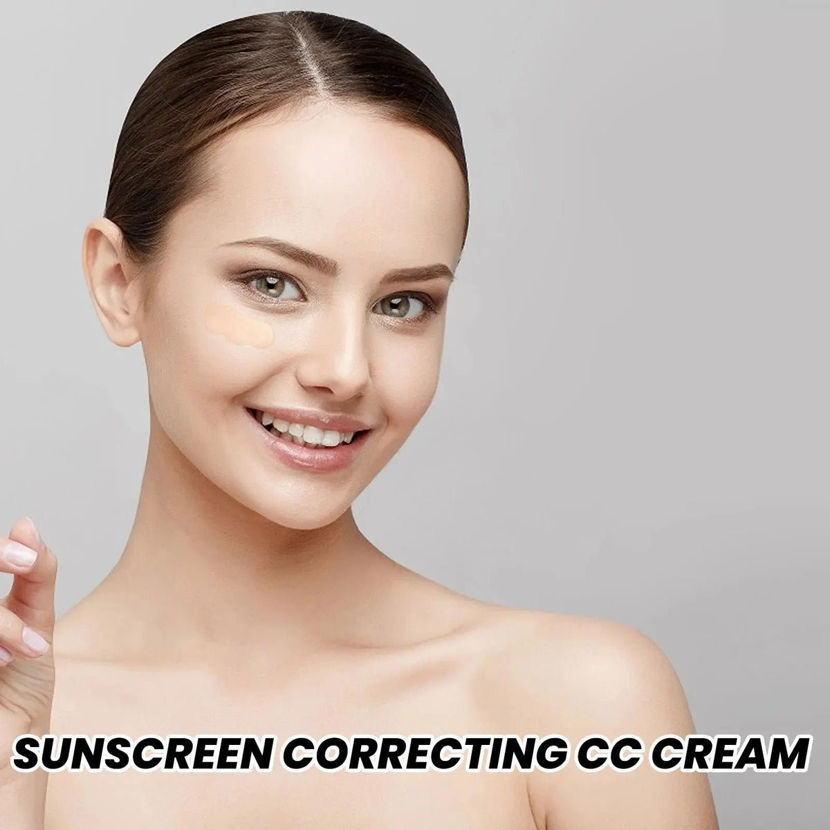 Natural Foundation Cc Cream Waterproof Brighten Moisturizing Foundation Concealer Oil-Control Sunscreen Spf 50 Makeup Cosmetics