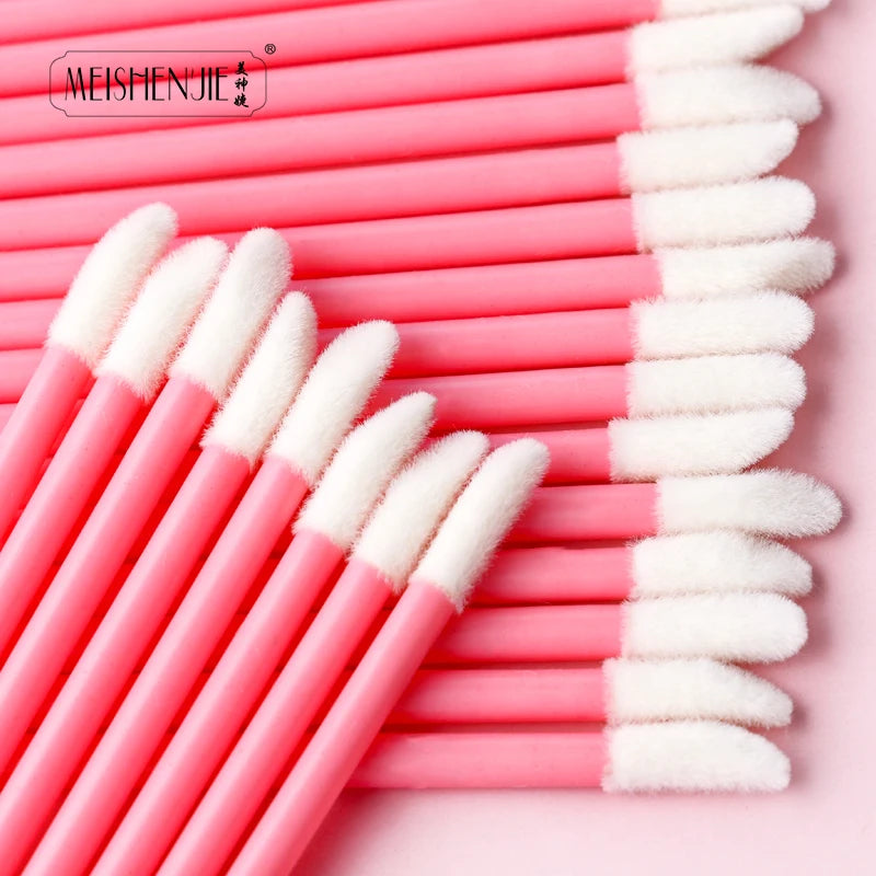 50/1000pcs Lip Brushes Applicators Eyelashes Brush Lipstick Brush Lip Gloss Applicator Wands Makeup Beauty Tool