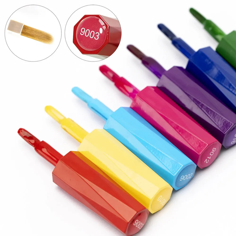 CANNI Christmas Color Gel Polish 9ml Hema Free TPO Free Nail Gel Polish Winter Colors Semi Permanent Gel Super Texture Brush