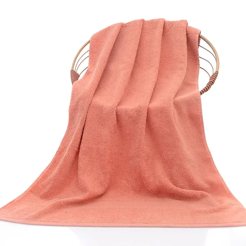Thicken 100% Cotton Face Towel Absorbent Pure Hand Wash Hair Shower Microfiber Towel Bathroom Family Hotel