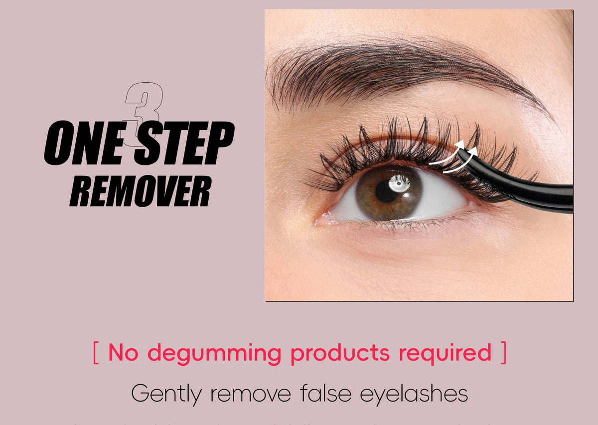 Vipuda Self Adhesive Cluster Lashes Press on No Glue Needed Segmented Eyelashes Reusable DIY Individual Eyelash Extension