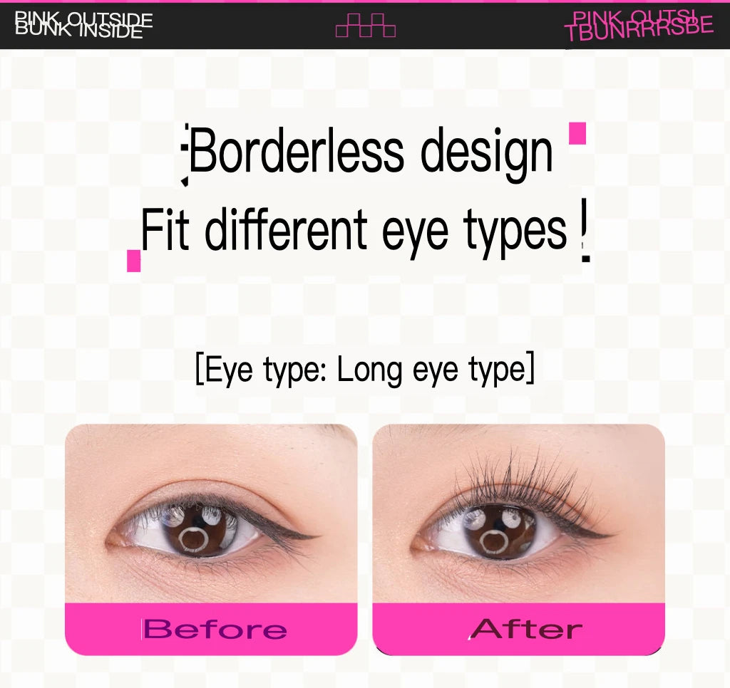 Sunflower Borderless Eyelash Curler Wide-angle Natural Curling Long-lasting Styling Convenient for Beginners Makeup Tool