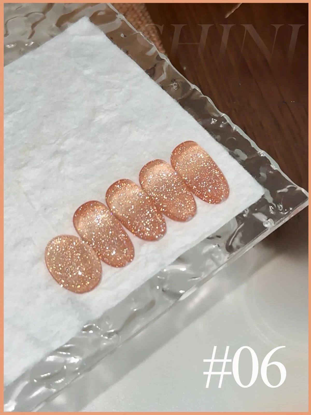 MN 1-9PCS Pink Blue White Green Color Series Gel Nail Polish With Strobe Glitter Brocade Diamond Gel Polish