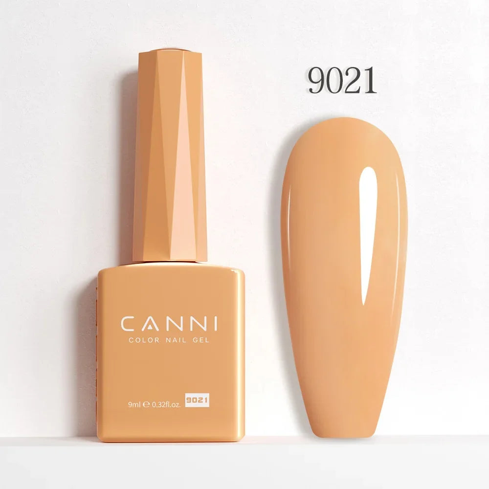CANNI Christmas Color Gel Polish 9ml Hema Free TPO Free Nail Gel Polish Winter Colors Semi Permanent Gel Super Texture Brush