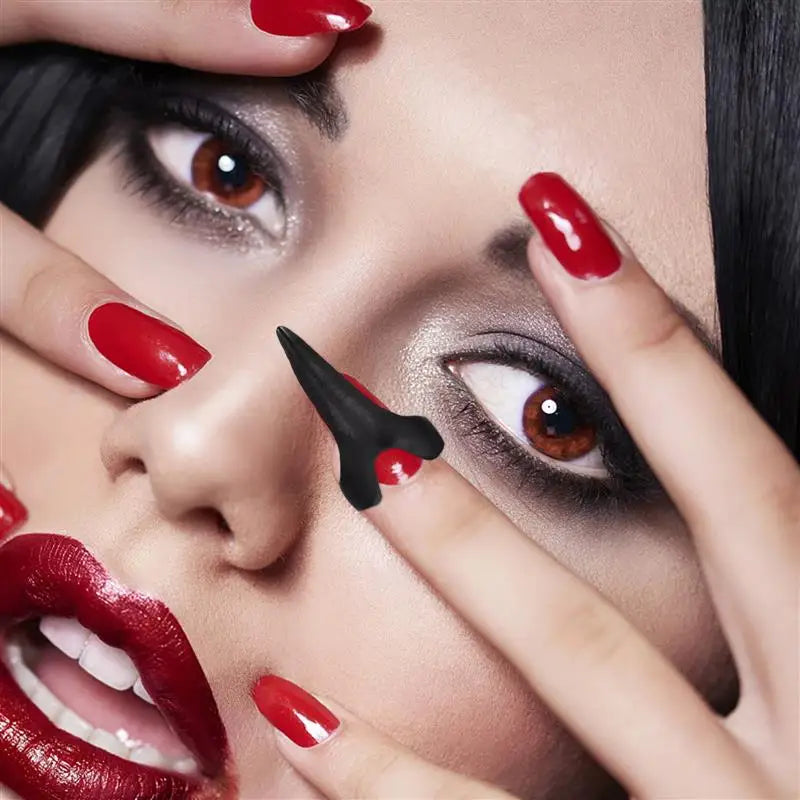 10 Pcs Art Decoration Halloween Retro Claw Fake Nail Punk Claw Fake Nail Finger Claws Fake Finger for Decoration Party Halloween