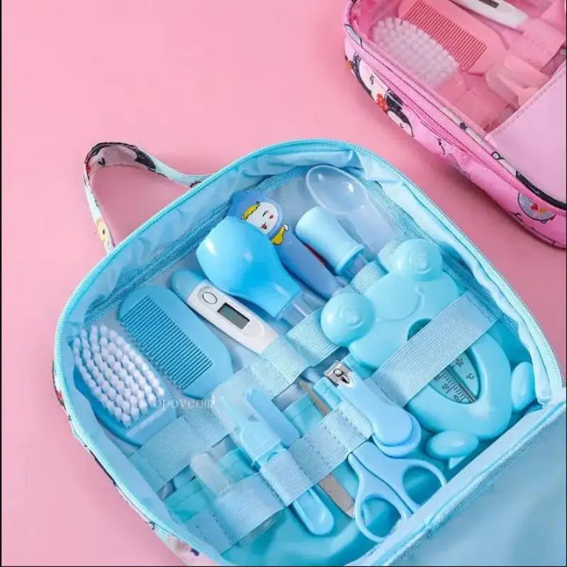 Hot Sale 13pcs Comb Grooming Baby Care Kit Baby Portable Tool Grooming Nail Care Set