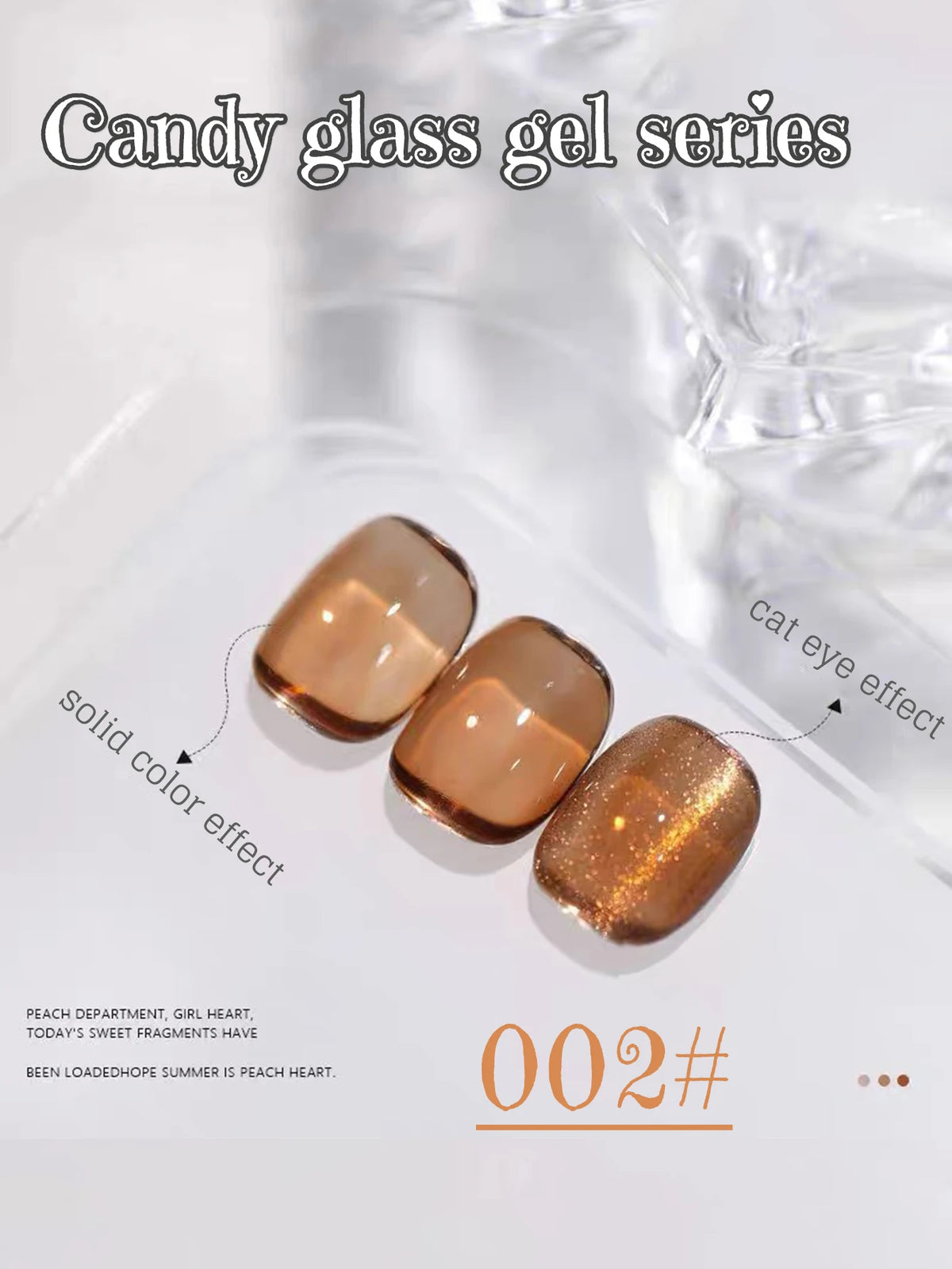 MIANEL 12ML Candy Glass Gel Nail Polish Set Ice-Clear Dopamine Spring Nails Fantasy Nail Art 1-10 Pcs