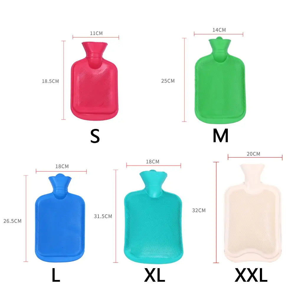 Random Color Heater Natural Rubber Hand Warmer Warm Hands Treasure Hot Water Bottle Home Warming Bag