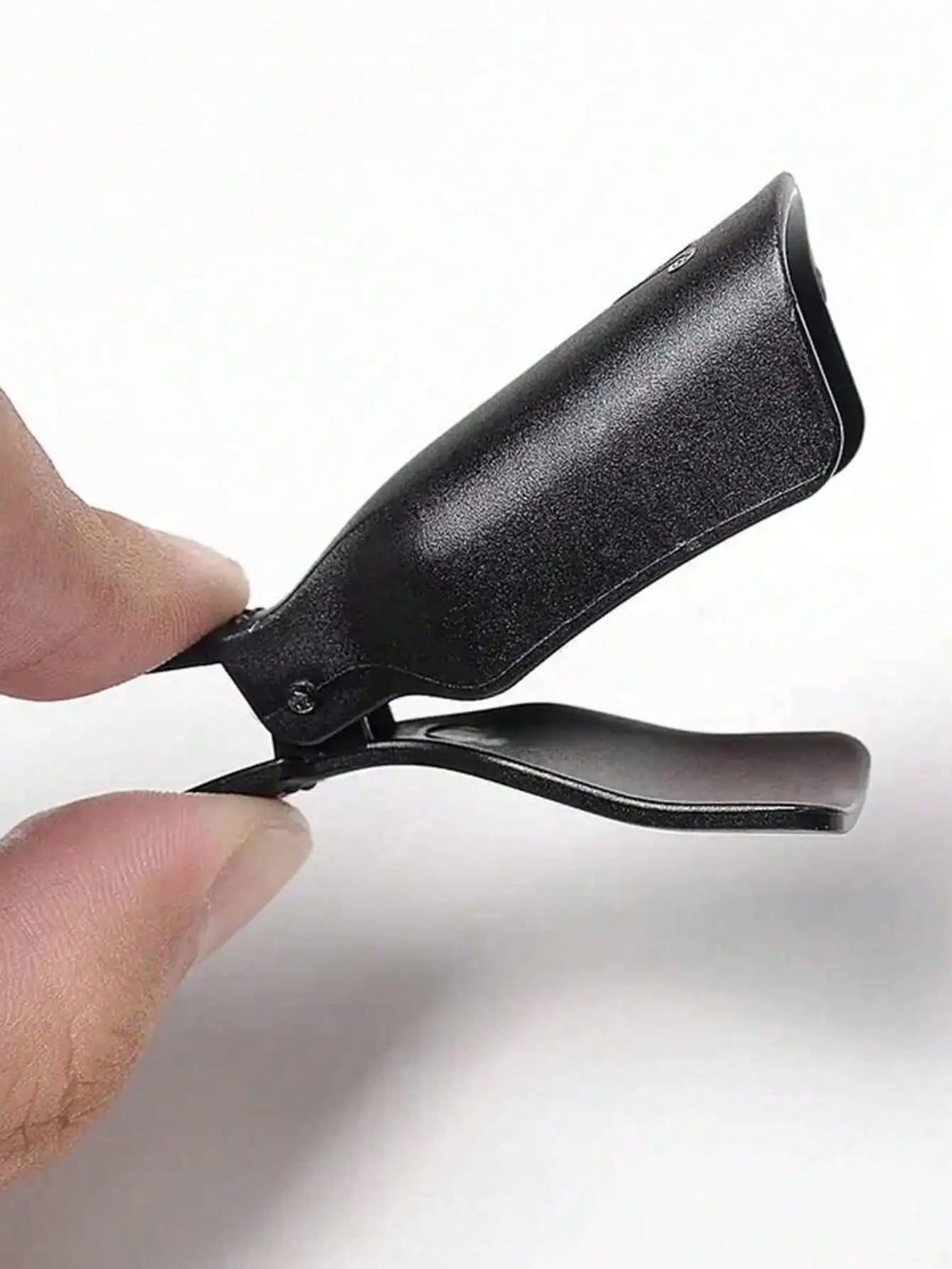 10Pcs/Box UV Gel Polish Remover Clips,10pcs Black Acrylic Nail Art Soak Off Cap Clips,10-Pack Of Professional Nail Remover