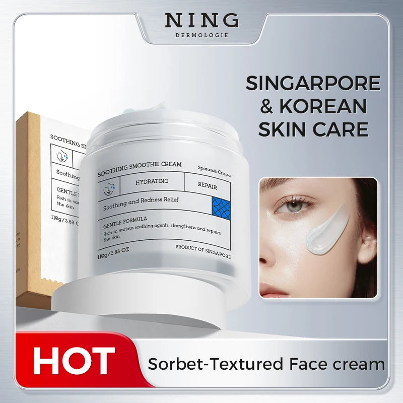 After Sun Cooling Gel Cream | Soothing & Hydrating Moisturizer with Probiotics, Ceramide & Oil Control Care