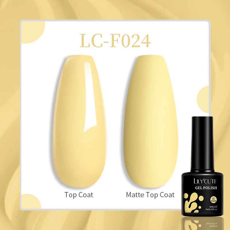 LILYCUTE 7ML Quick Extension Nail Gel Vernis Semi Permanent Acrylic Crystal White Clear Nude Gel Nail Polish UV Construction Gel