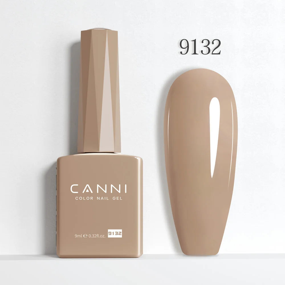 CANNI Christmas Color Gel Polish 9ml Hema Free TPO Free Nail Gel Polish Winter Colors Semi Permanent Gel Super Texture Brush