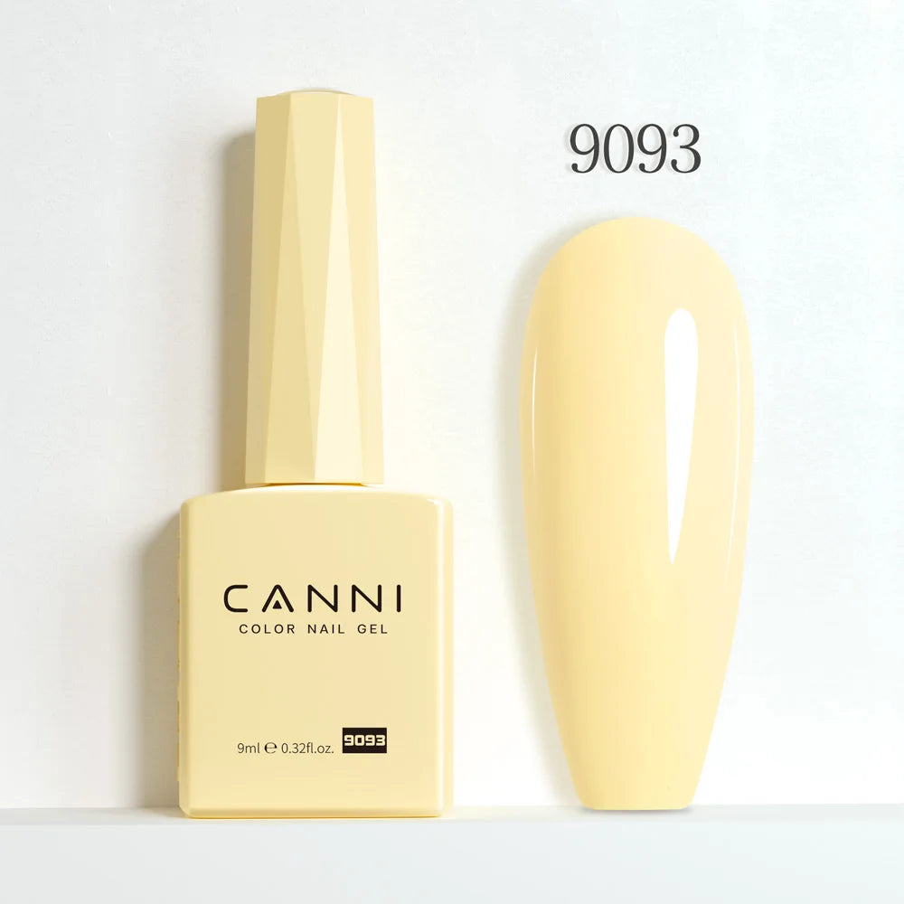 CANNI Hema Free Nail Gel Polish Christmas Red Color Collection Semi Permanent Nail Dehydrator Primer 9ml French Gorgeous Color