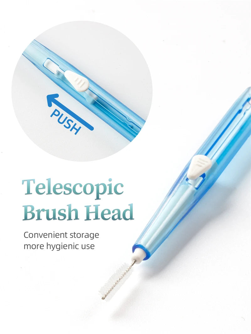 50/10pcs Mini Eyebrow Brush Brow Perm Brush Disposable Lashes Extension Lifting Bendable Mini Eyelash Brush Applicators Tool