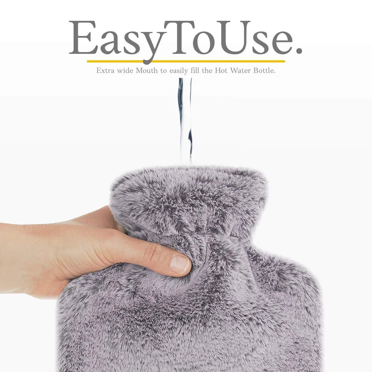 Large-capacity Hot Water Bottle Injection Water Heating Foot Bed Warm Quilt PVC Warm Kettle Warm Bed Hot Water Bag