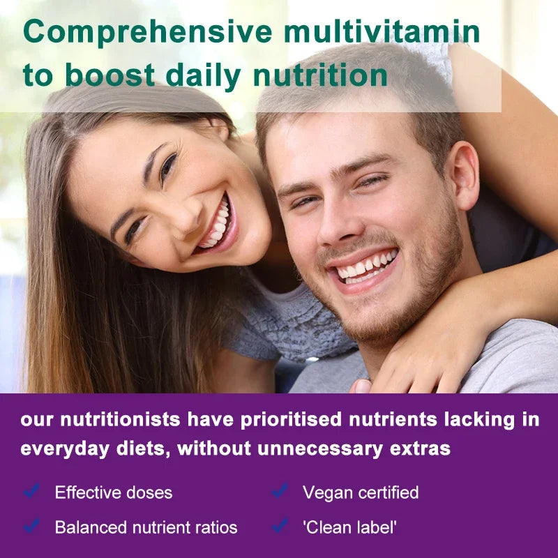 Men's Daily Multivitamin - 22 Vitamins & Minerals, Dietary Supplement for Immunity, Energy, Digestion, Skin, and Overall Health
