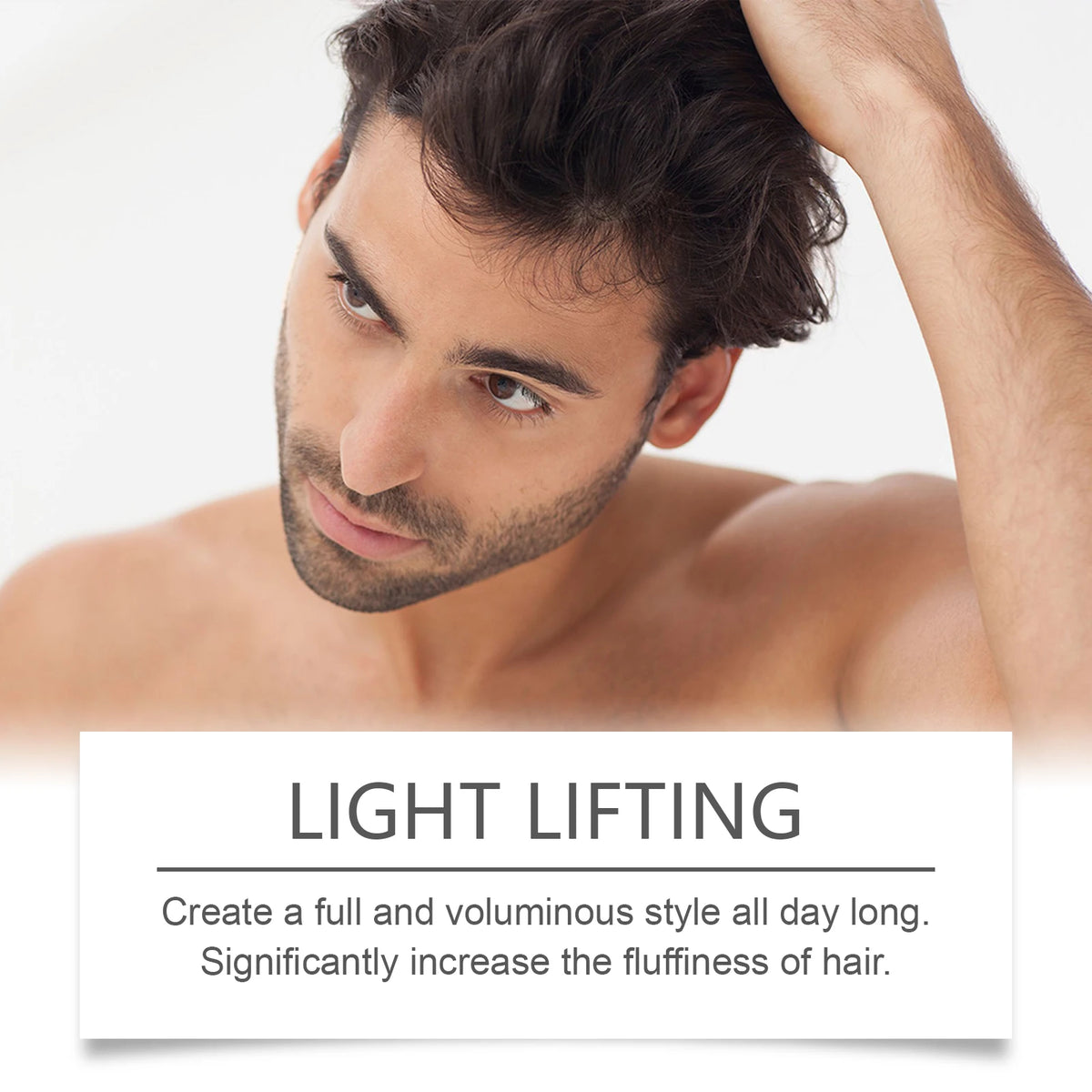 Hoegoa Hair Styling Mousse Deep Moisturizing Long Lasting Styling Oil Control Refreshing Reduce Frizzy Hair Volumizing Mousse