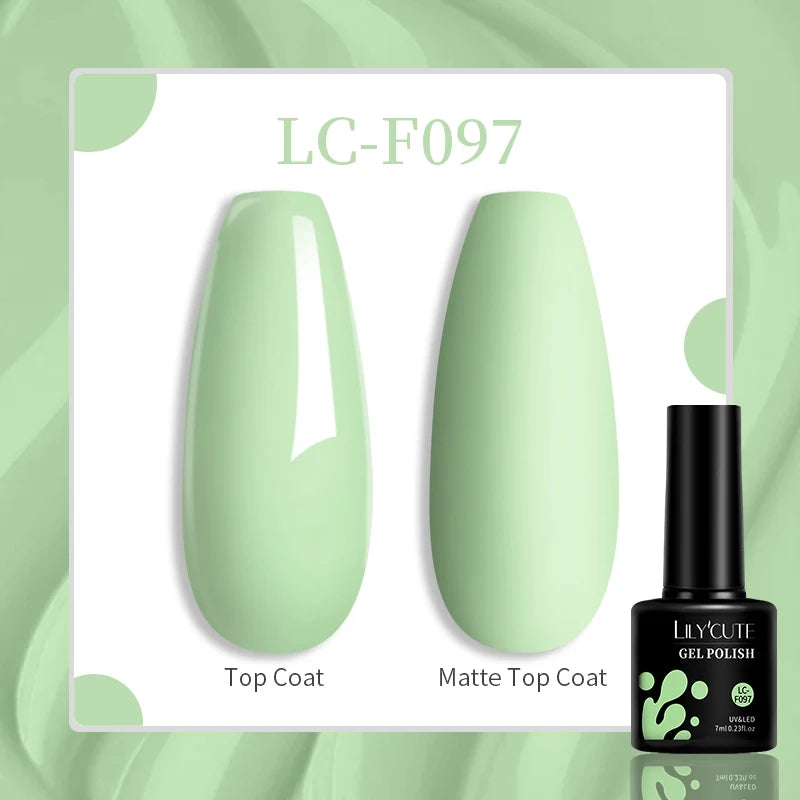 LILYCUTE 7ML Quick Extension Nail Gel Vernis Semi Permanent Acrylic Crystal White Clear Nude Gel Nail Polish UV Construction Gel