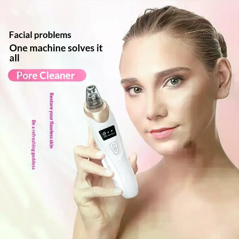 Electric Facial Blackhead Vacuum Remover Deep Pore Cleansing Tool For Skin Care Pore Refining Cleansing Beauty Tool