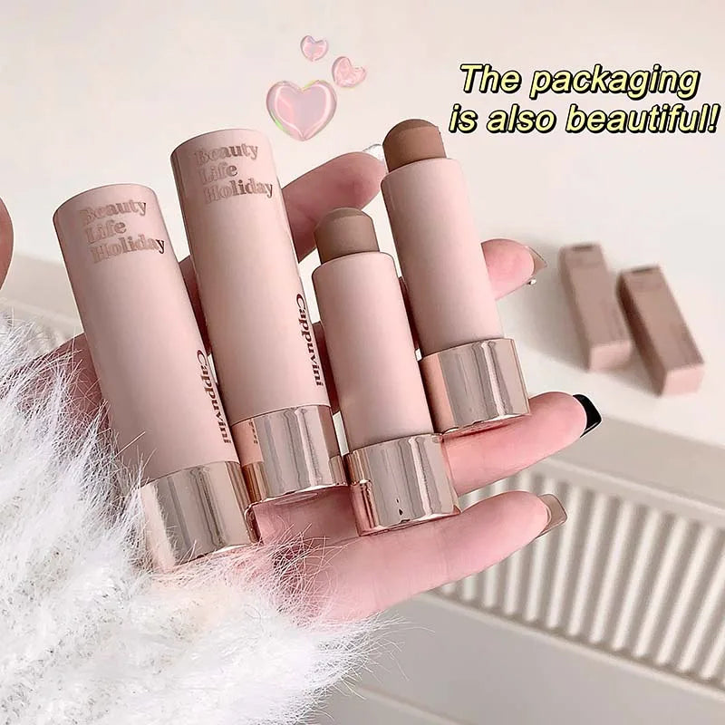 Moisturizing Silky Three-dimensional Contour Stick Lasting Natural Matte Single Color Suitable for Nose Shadow Makeup Contour