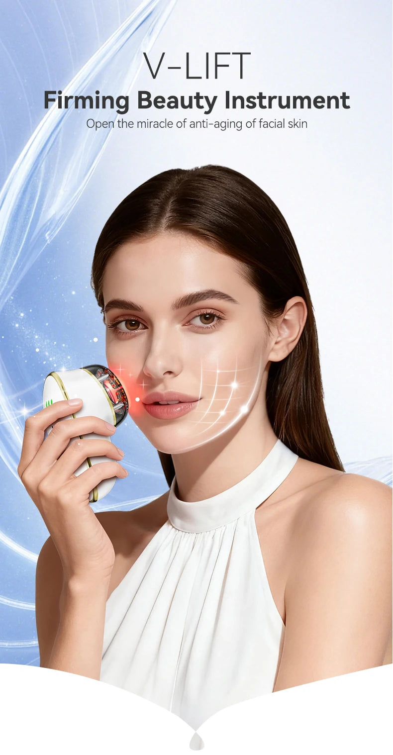 7 In 1 EMS Face Body Sculpting Massager With 3-Level Suction Strength Adjustment Function Used For Face Skin Tightening