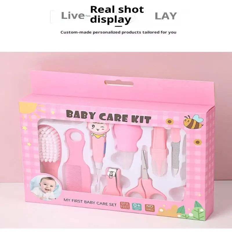 Hot Sale 13pcs Comb Grooming Baby Care Kit Baby Portable Tool Grooming Nail Care Set