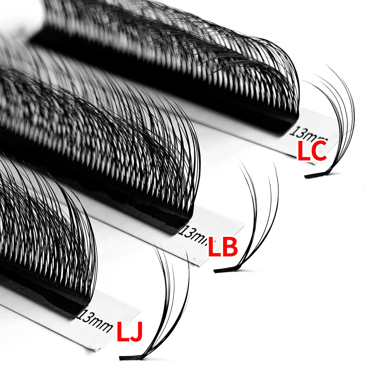 ABONNIE 5D Wild Eyelashes Double-layer Camellia Eyelash Extensions LB LC LJ Russian Volume Fans Fluffy Lashes Premade Fan Lash