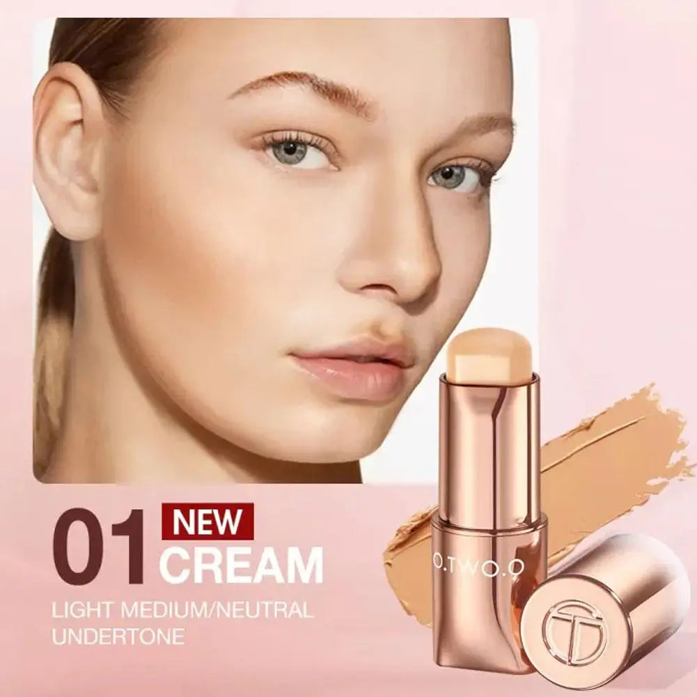 4 Colors Contour Stick Cream Long Lasting Lightweight Stick Face Concealer Bronzer Contouring Makeup Pen Easy to Sculpt