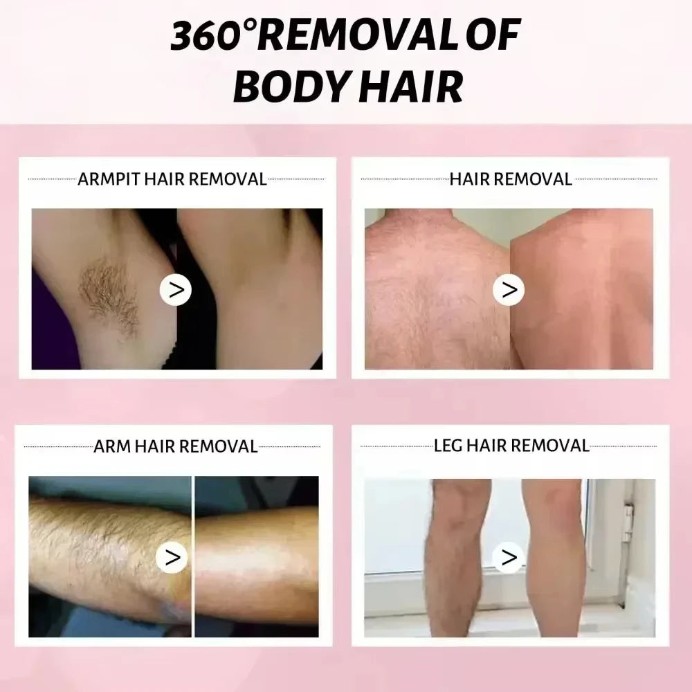 Hair Inhibition Serum Spray Painless Permanent Depilatory Cream Slow Hair Regrowth Full Body Private Parts Silky Skin Care